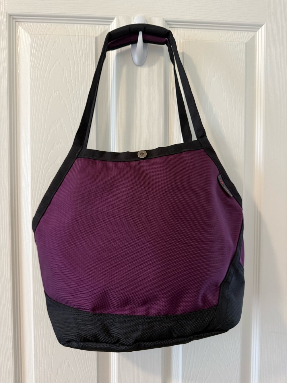 Tom Bihn Swift Purple Tote Shoulder Craft Bag, no yarn sack